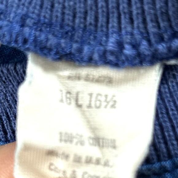 Vintage 80s American Made Sweatshirt Mens L Blue Marc Daniels Light Sweater USA - Picture 6 of 8